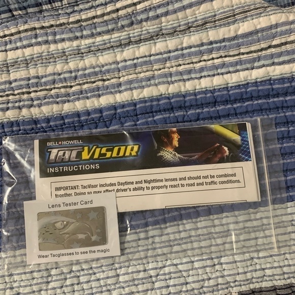 Bell & Howell TAC visor day and night car visor NWOT - Picture 5 of 7
